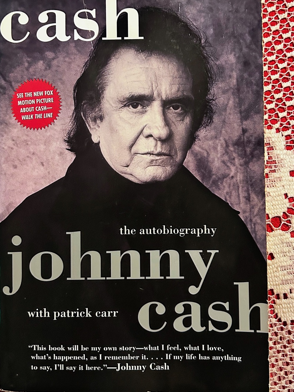 Johnny Cash - The Autobiography (Black & Gray Cover)